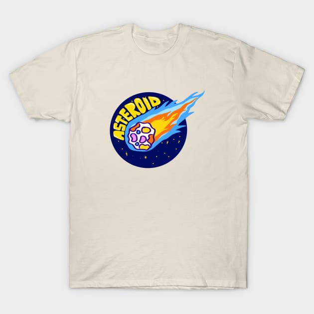 Asteroid from the space T-Shirt by ibenboy illustration